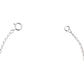 Pulsera Con 3 Medallas De San Benito Plata Fina Ley 925 Plateado 6 Cm 17 Cm