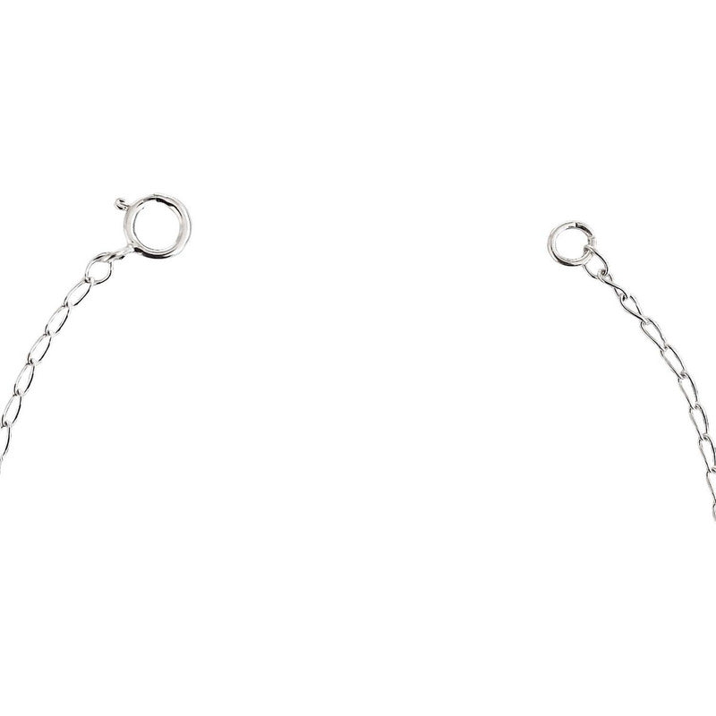 Pulsera Con 3 Medallas De San Benito Plata Fina Ley 925 Plateado 6 Cm 17 Cm