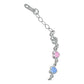 Pulsera Corazones Zirconias Amor Mujer Regalo Plata 925