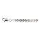 Pulsera Nudo De Bruja Diamantado 8 Zirconias Plata 925
