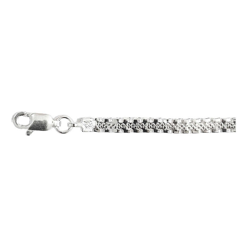 Pulsera Nudo De Bruja Diamantado 8 Zirconias Plata 925