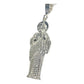 Dije Medalla San Judas Tadeo Mediano Zirconias Plata Ley 925