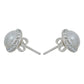 Juego Grande Cristal Dije Arete Cadena Mujer Regalo Plata925