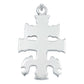 Dije Cruz Caravaca Grande Angeles Regalo Hombre Plata 925