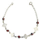 Pulsera Ajustable Nudo De Bruja Triqueta Ojo Turco Plata 925