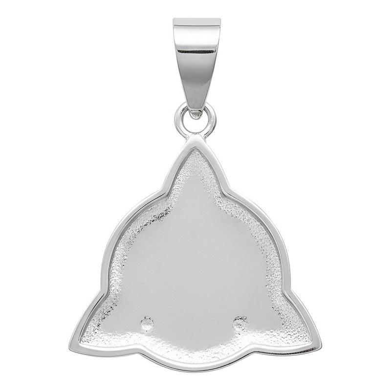 Dije Triqueta Celta (nudo De La Trinidad) De Plata Ley .925 Plateado