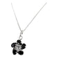 Collar Dije Flor Promesa Regalo Amor Mujer Plata Ley 925