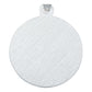 Dije Medalla Diamantada San Judas Tadeo Plata 925 2.3 Cm