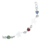 Pulsera Ajustable Colibri Ojo Turco Mujer Regalo Plata 925