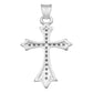 Dije Chico Cruz Zirconias Bautizo Mujer Regalo Plata 925