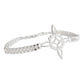 Pulsera Nudo De Bruja Con Zirconias De Colores En Plata S925