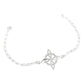 Pulsera Ajustable Nudo De Bruja Varios Colores En Plata 925