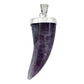 Dije Colmillo Piedra Natural Hombre Mujer Colección Plata925
