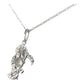 Dijes Santa Muerte En Plata Solida 925 + Cadena Plata S925