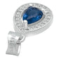 Dije Gota Chic Zirconias Mujer Regalo Joyería Moda Plata 925