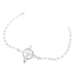 Pulsera Ajustable Nudo De Bruja Varios Colores En Plata 925