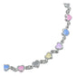 Pulsera Corazones Zirconias Amor Mujer Regalo Plata 925