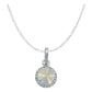 Juego De Cristal Dije Aretes Cadena Mujer Regalo Plata 925
