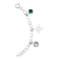 Pulsera Ajustable Nudo De Bruja Laser Zirconia Plata 925