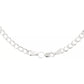 Cadena Cubana Diamantada Barbada Hombre Platas925 65cm X 5mm
