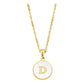 Collar Letras Iniciales Acero Inoxidable Regalo Mujer Amor