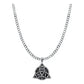 2 Pzs Collar Nudo Bruja Celta Vikingo Triqueta Amuleto Inox
