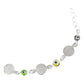 Pulsera Ajustable Con Medallas De San Benito Plata Ley S925