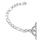 Pulsera Ajustable Nudo De Bruja Varios Colores En Plata 925