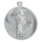 Dije Med Doble San Judas Virgen Guadalupe Plata 925 2.9 Cm