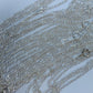 Cadena Tejido Fígaro 3x1 Mujer Plata 925 50cm X 0.2cm Plateado