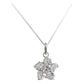 Collar Dije Flor Promesa Regalo Amor Mujer Plata Ley 925