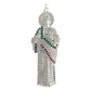 Enorme Dije De San Judas 9.5cm Con Zirconia De Plata Ley 925