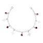 Pulsera Ajustable Nudo De Bruja Laser Zirconia Plata 925