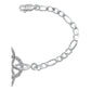 Pulsera Ajustable Nudo De Bruja Varios Colores En Plata 925