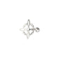 Aretes Nudo De Bruja Mujer Dama Regalo Laser Plata Pura 925