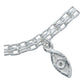 Pulsera Bismark Suerte Figuras Regalo Hombre Mujer Plata 925