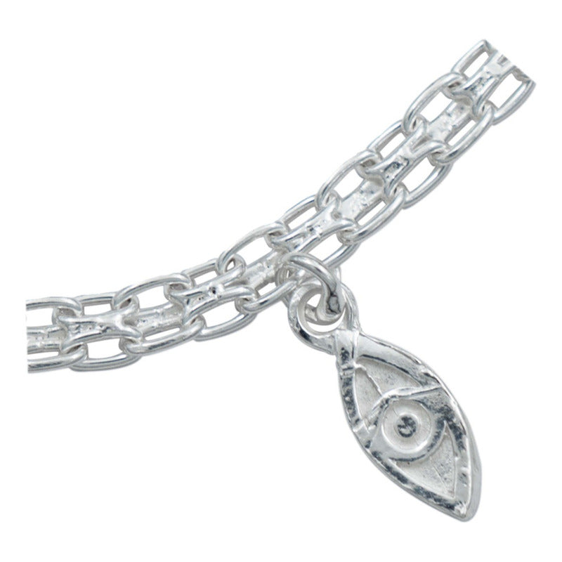 Pulsera Bismark Suerte Figuras Regalo Hombre Mujer Plata 925