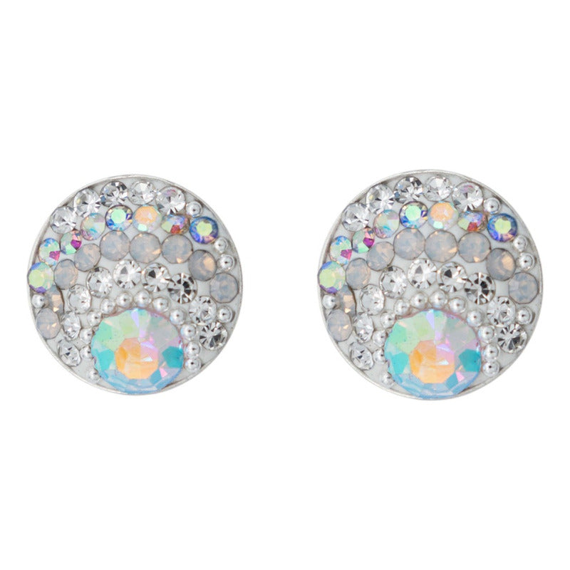 Colibri Dije Arete Cadena Piedras Conjunto Mediano Plata 925