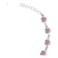 Pulsera Corazones Zirconias Amor Mujer Regalo Plata 925