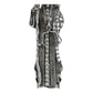 Dije Medalla Grande Santa Muerte Con Zirconias En Plata 925