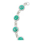 Pulsera Zirconias Piedras Mujer Dama Amor Regalo Plata 925