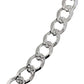 Cadena Barbada Diamantada Cubana Hombre Plata925 60cm X 1cm