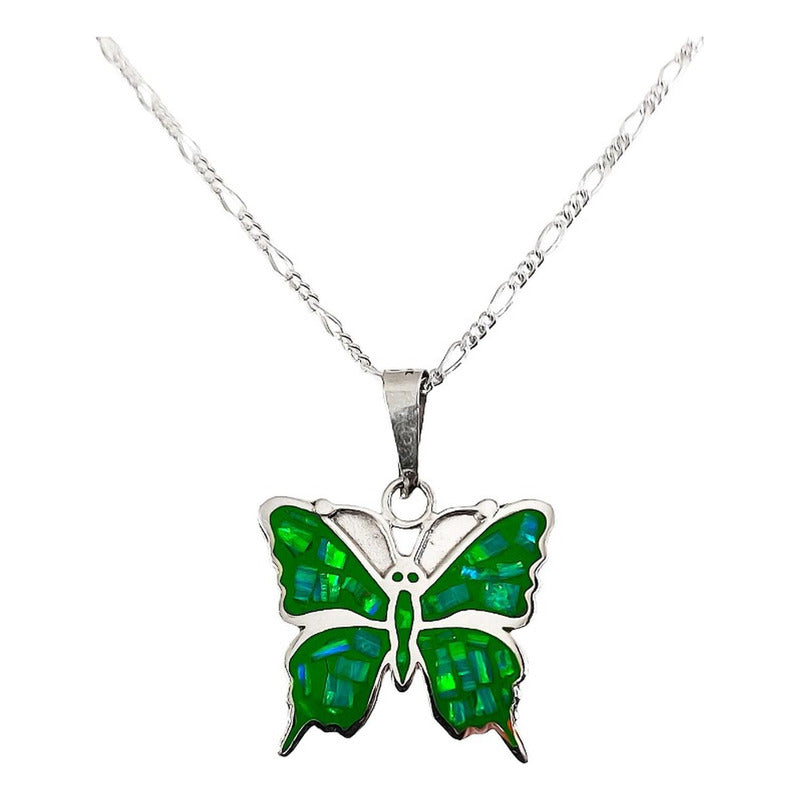 Juego Mariposa Primavera Amor Regalo Mujer Promesa Plata 925