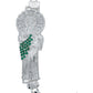 Pulsera San Judas Corona Grande Zirconias Hombre Plata 925