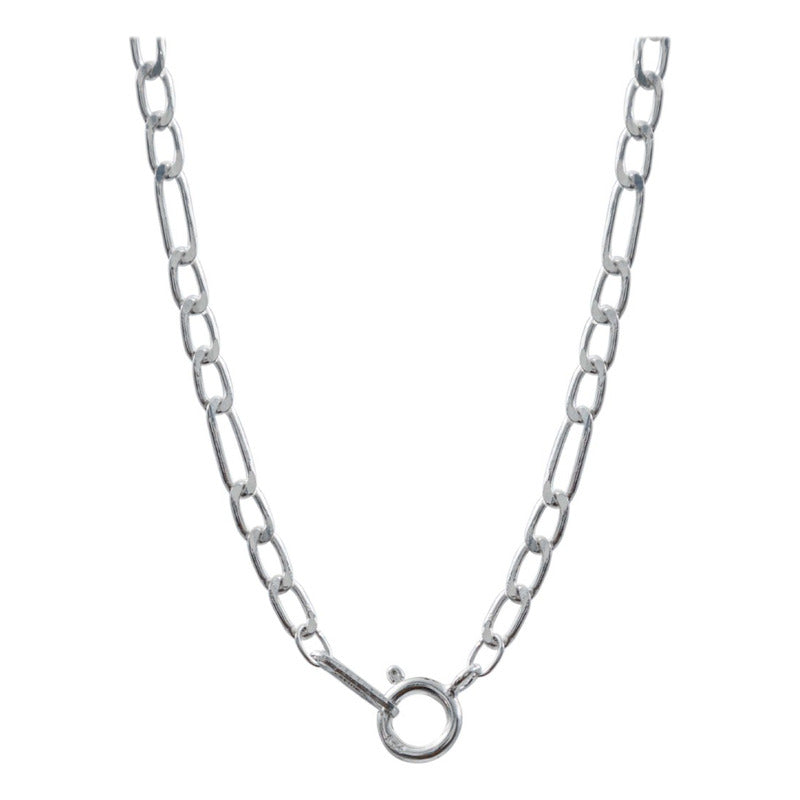 Dijes San Judas Tadeo Zirconias Hombre Plata 925 Con Cadena