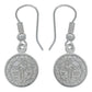 Kit 2 Pares Aretes Doble Vista Gancho San Benito Mujer