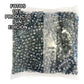 Armado Pulsera Bisuteria Letra 1200pzs + 100 Mts Hilo Nylon