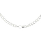 Cadena Cubana Diamantada Barbada Hombre Plata925 60cm X 5mm