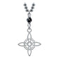 Gargantilla Ajustable Nudo De Bruja Ojo Turco Plata 925