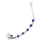 Pulsera Ajustable Nudo De Bruja A Laser Ojo Turco Plata 925